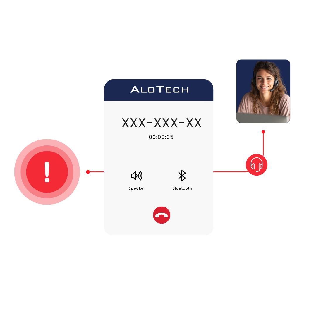 Answering Machine Detection call screen