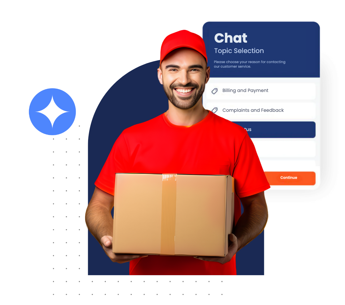 Chat topic selection