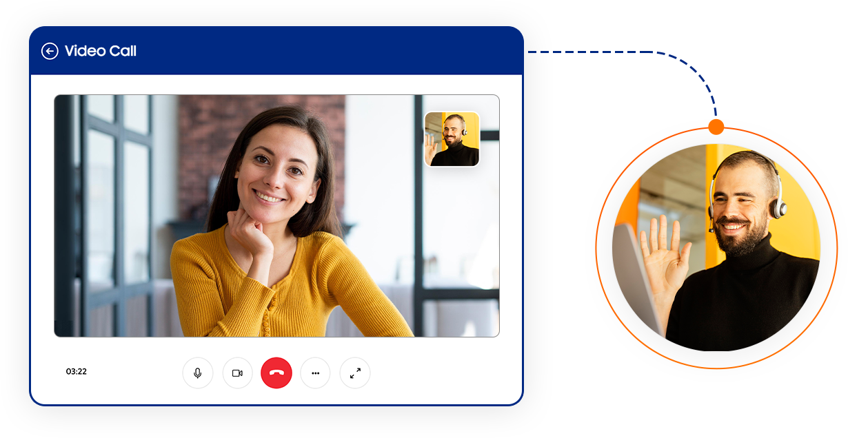 Click2Video video call