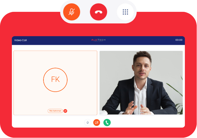 Video Call screen